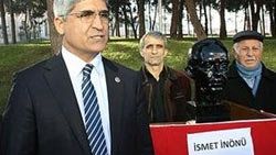 İsmet İnönü büstü Gebze'yi karıştırdı