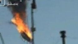 Muhalifler Şam'da helikopter düşürdü