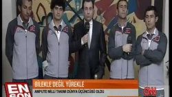 Dünya üçüncüsü Ampute Milli Takımı canlı yayında