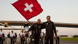 Solar Impulse'un yolcuğu bitti-Video