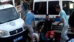İzmir'de polisle vatandaş arasında gerginlik: 4 yaralı