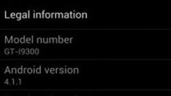 Galaxy S3'ün Jelly Bean'i sızdı