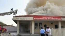 Manisa Kapalı Cezaevi'nde yangın