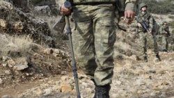 Şehit olan köy korucusu için tören düzenlendi