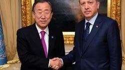 BM Genel Sekreteri Ban Ki Moon Ankara'da