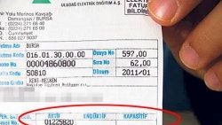 Faturadaki kaçağa suç duyurusu