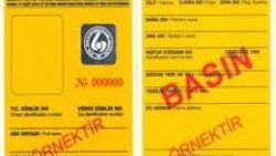 Sarı basın kartıyla bedava ulaşıma son