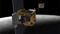 NASA'nın 2 uzay aracı Ay'a çarptı