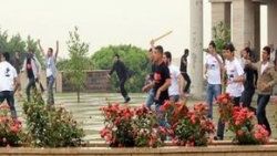 Marmara Üniversitesi'nde şiddet olaylarına protesto