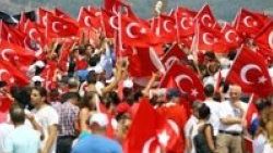 İzmir'de teröre lanet mitingi