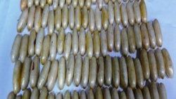Midesinden 2 kilo 308 gram kokain çıktı