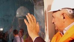 Bakan Yıldırım Marmaray'ı gezdi