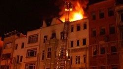 Beyoğlu'nda yangın