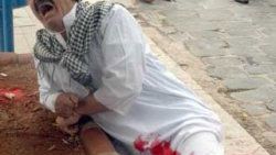 Emekli polisten şaşırtan terör protestosu