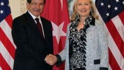 Davutoğlu Clinton ile görüştü