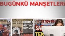 25 Ekim 2011 günün gazete manşetleri