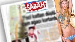 Sabah arka sayfa dilberine veda etti
