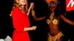 Carolin'den samba şov