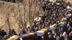 Uludere'de ölen 35 köylü toprağa verildi