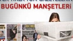 08 Ocak 2012 günün gazete manşetleri