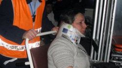 Manisa'da yolcu otobüsü şarampole devrildi