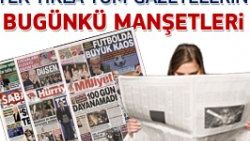 27 Ocak 2012 günün gazete manşetleri