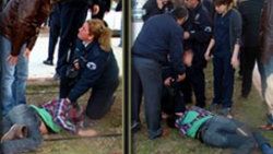 Kadın polise sinir krizi geçirten olay