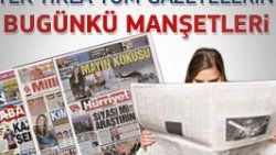 17 Şubat 2012 günün gazete manşetleri