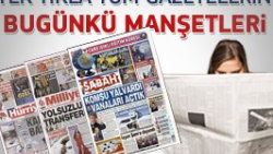 19 Şubat 2012 günün gazete manşetleri