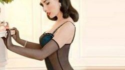 Dita Von Teese kendine özel jartiyer yaptı