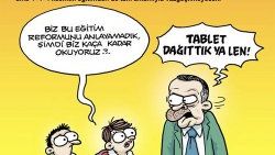 Penguen'in kapağında yine Erdoğan var