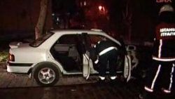 Bağcılar'da araç yangını
