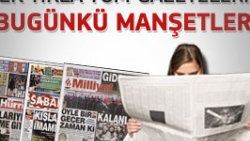 Cudi şehitleri gazete manşetlerinde