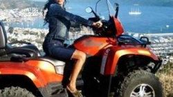 Brezilyalı turist ATV ile ölüme uçtu