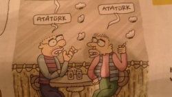 Metin Üstündağ'dan ulusalcıları kızdıran karikatür