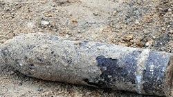 Çanakkale Savaşı'ndan kalma bomba bulundu