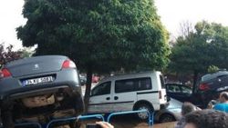 Eskişehir Organize Sanayi Bölgesi'nde sel baskını