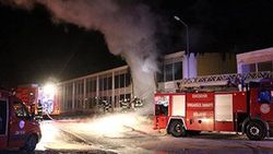 Eskişehir'de yağ deposunda patlama