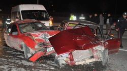Eskişehir'de zincirleme trafik kazası