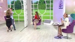 Canlı yayında gelin adayından damat adayına saldırı