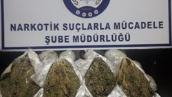 Bingöl’de 59 kilo esrar ele geçirildi