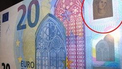 20 euroluk yeni banknotlar basına tanıtıldı