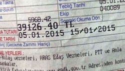 Kullanılmayan eve gönderilen elektrik faturası şoke etti