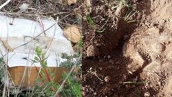 Tunceli'de 100 kilogramlık patlayıcı bulundu