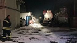 Tekirdağ'da sülfürik asit kazanı devrildi 9 işçi yaralandı