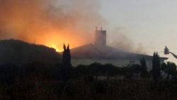 Çanakkale Açık Cezaevi'ndeki yangın panik yarattı