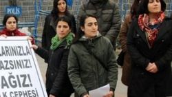 Diyarbakır'da eylem yapanlara vatandaştan tepki