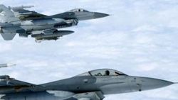 10 F-16’yla sınırda devriye uçuşu