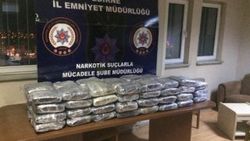 Edirne'de 60 kilo skunk ele geçirildi