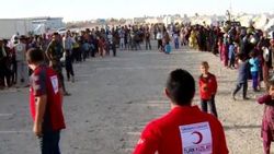 Türk Kızılayı Irak'ta iftar yemeği verdi